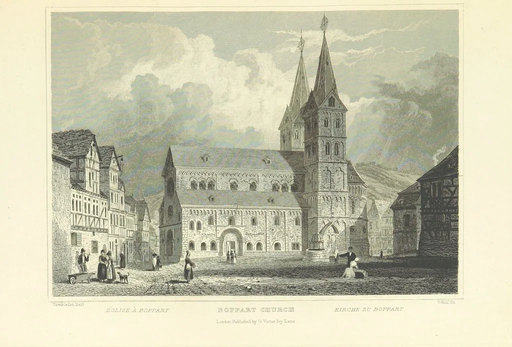 An illustration from Tombleson's Views of the Rhine. Edited by W. G. Fearnside. [With plates, 1832, leaf 223