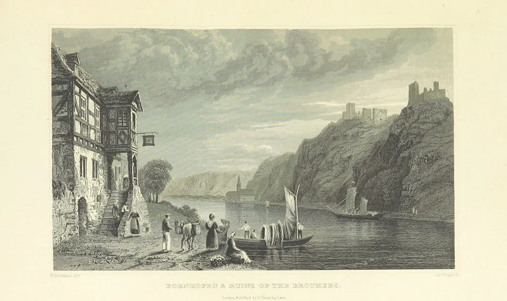An illustration from Tombleson's Views of the Rhine. Edited by W. G. Fearnside. [With plates, 1832, leaf 229