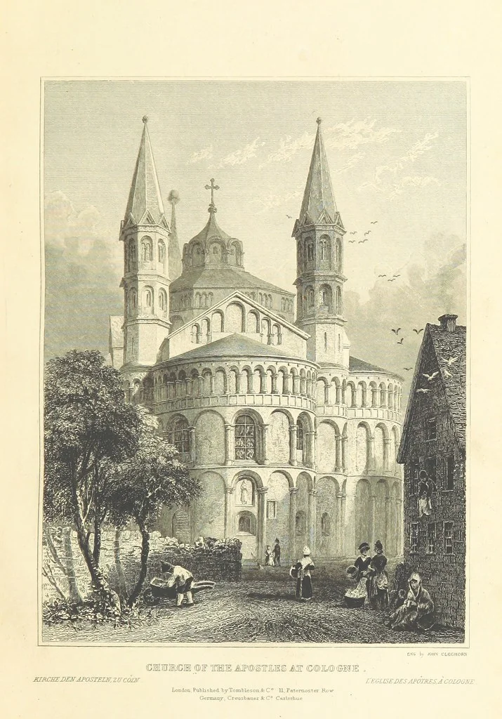 An illustration from Tombleson's Views of the Rhine. Edited by W. G. Fearnside. [With plates, 1832, leaf 25