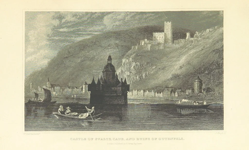An illustration from Tombleson's Views of the Rhine. Edited by W. G. Fearnside. [With plates, 1832, leaf 257