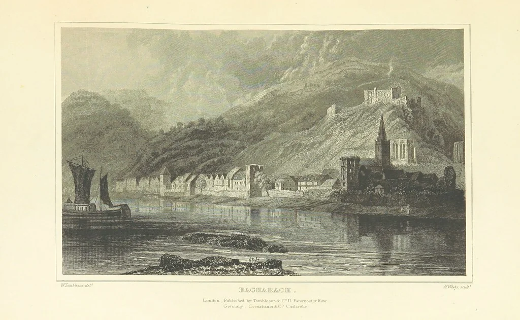 An illustration from Tombleson's Views of the Rhine. Edited by W. G. Fearnside. [With plates, 1832, leaf 261