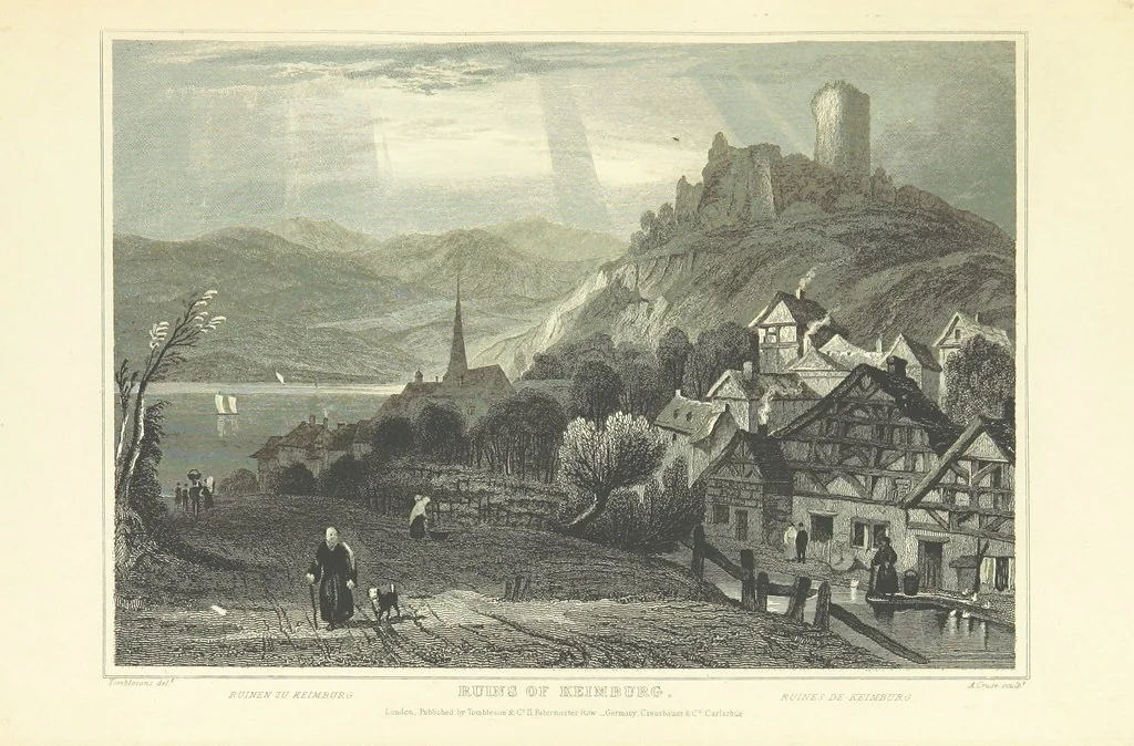 An illustration from Tombleson's Views of the Rhine. Edited by W. G. Fearnside. [With plates, 1832, leaf 273