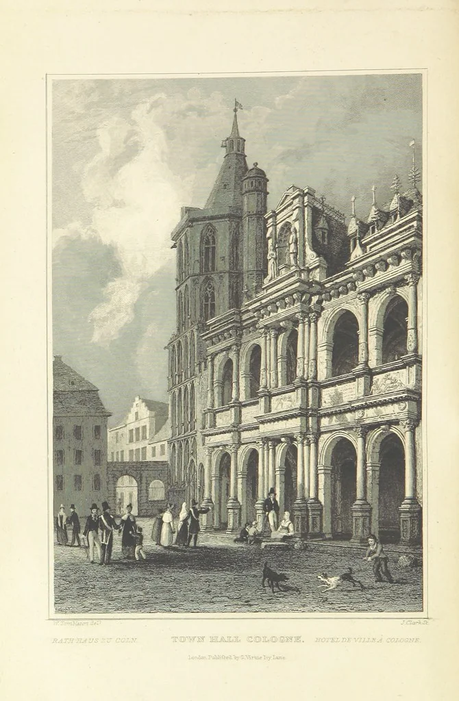 An illustration from Tombleson's Views of the Rhine. Edited by W. G. Fearnside. [With plates, 1832, leaf 28