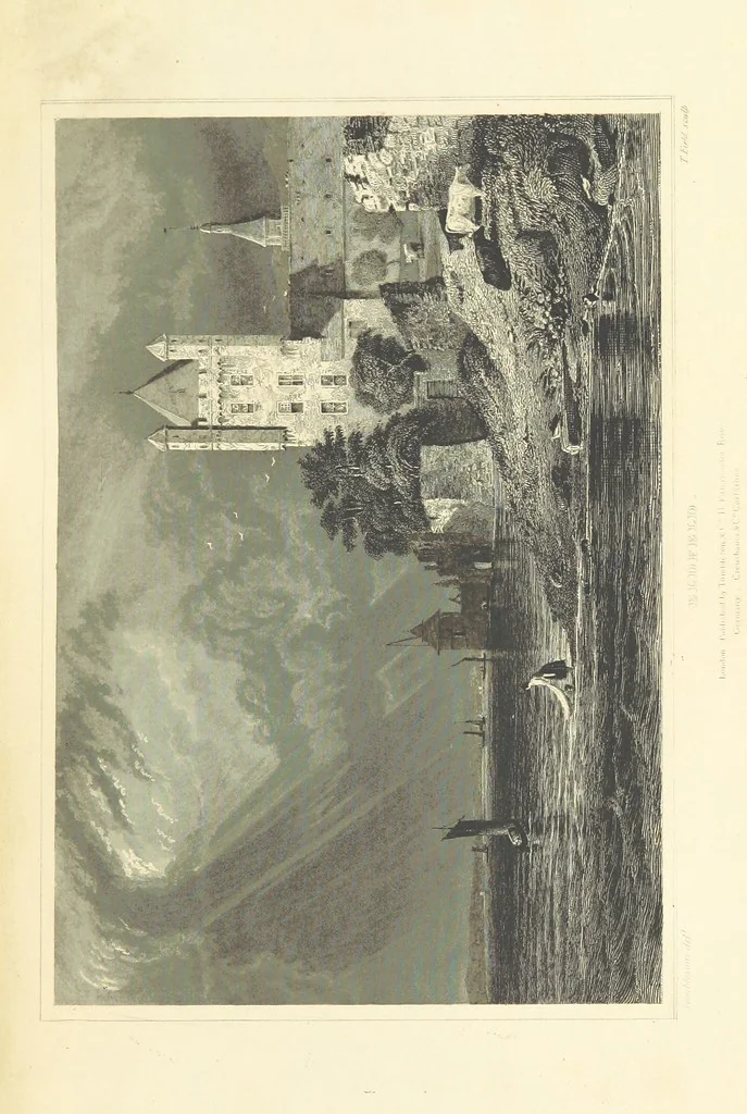 An illustration from Tombleson's Views of the Rhine. Edited by W. G. Fearnside. [With plates, 1832, leaf 295