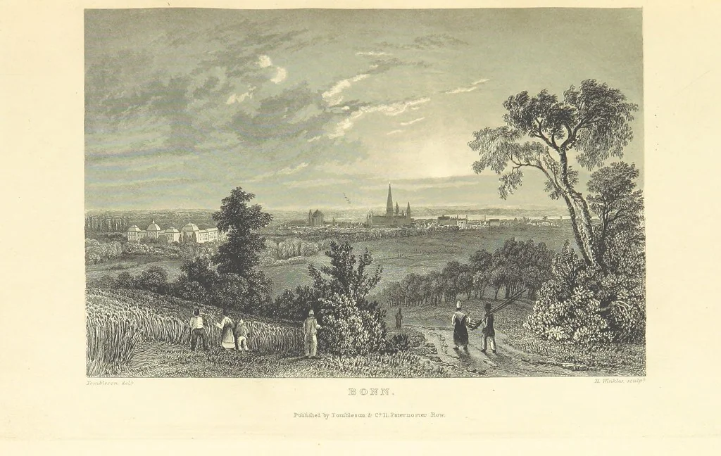 An illustration from Tombleson's Views of the Rhine. Edited by W. G. Fearnside. [With plates, 1832, leaf 49