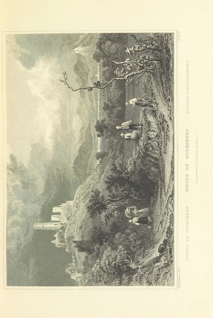 An illustration from Tombleson's Views of the Rhine. Edited by W. G. Fearnside. [With plates, 1832, leaf 69