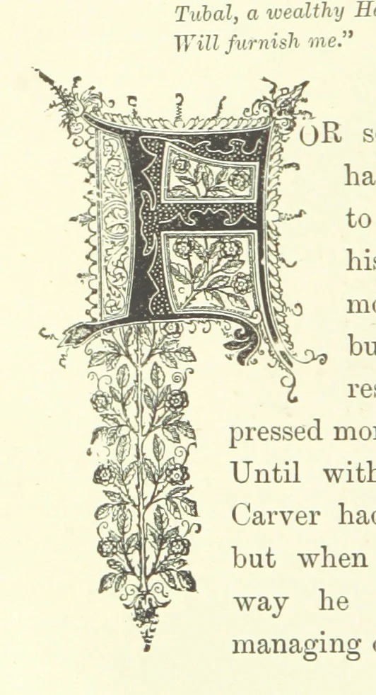 An illustration from In Fellowship; or, the possibilities of influence. [A story.] By the author of “Brotherhood.”, 1890, leaf 104