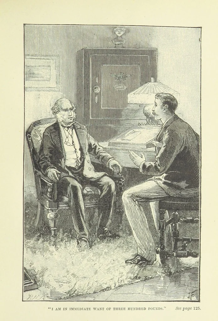 An illustration from In Fellowship; or, the possibilities of influence. [A story.] By the author of “Brotherhood.”, 1890, leaf 127