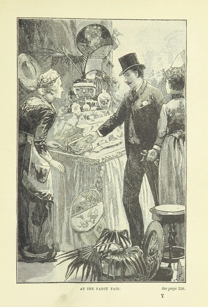 An illustration from In Fellowship; or, the possibilities of influence. [A story.] By the author of “Brotherhood.”, 1890, leaf 341
