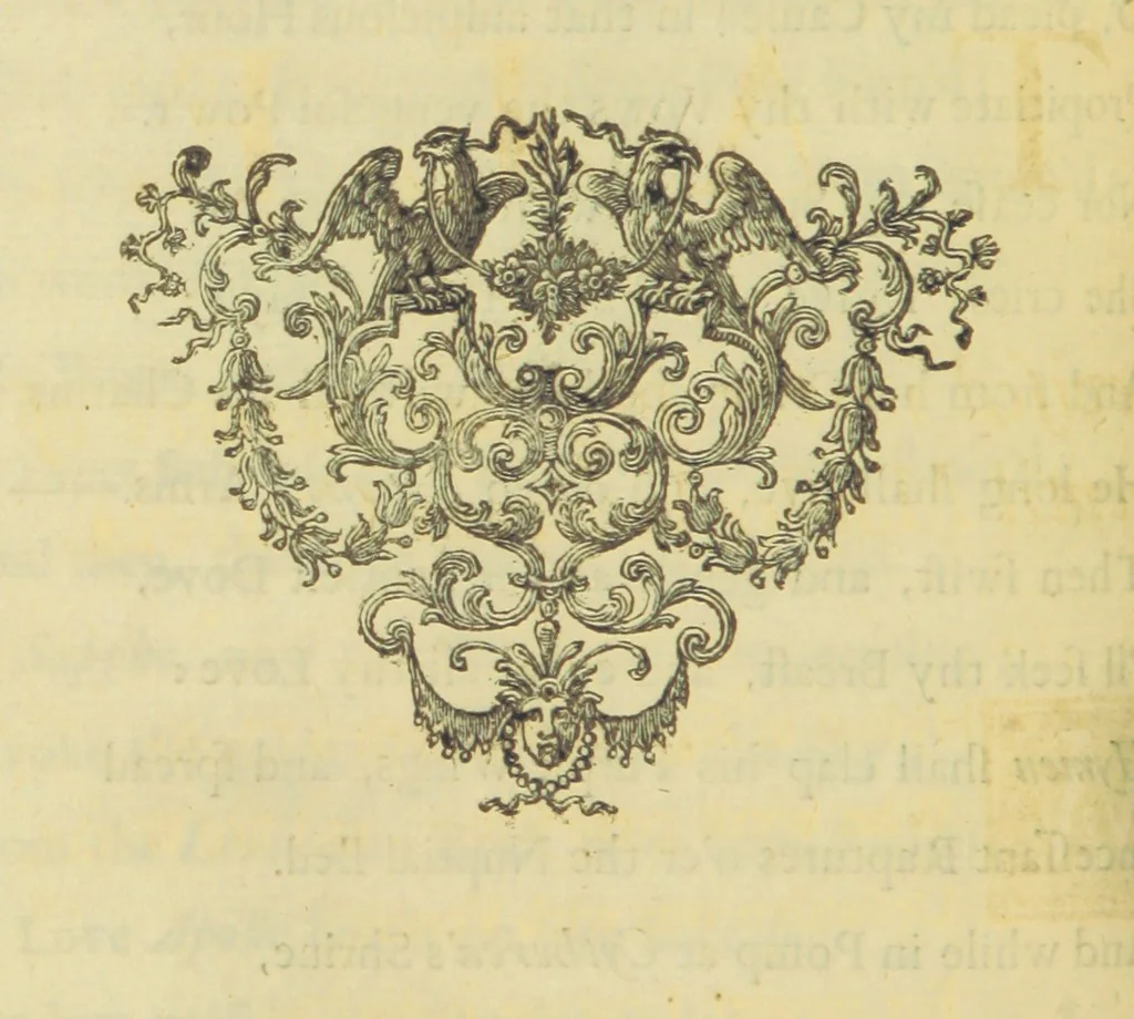An illustration from Poems on several occasions, 1717, leaf 182