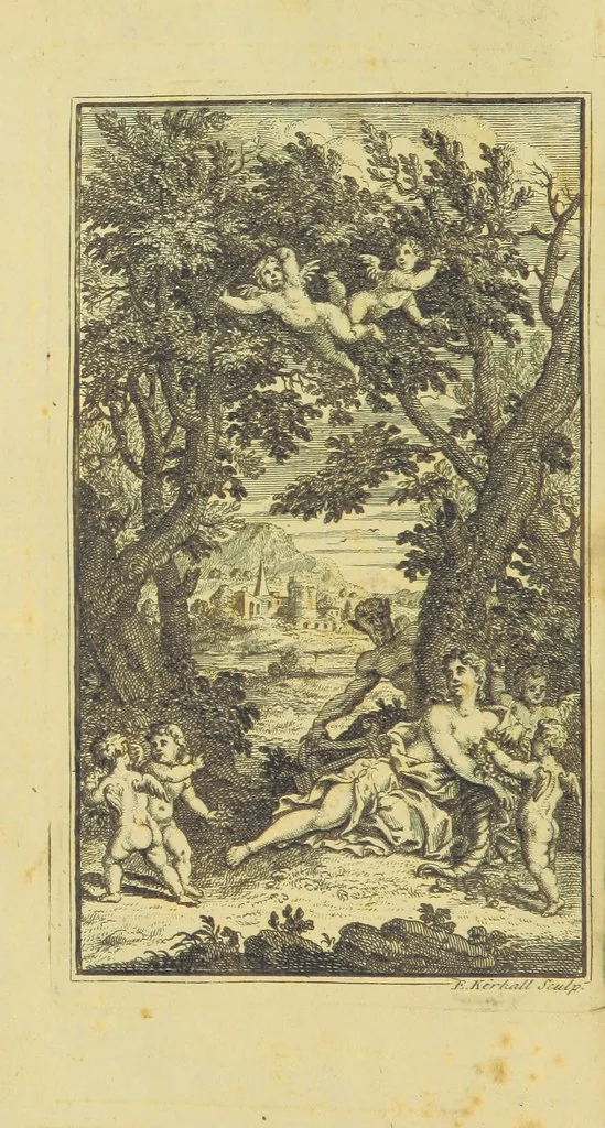 An illustration from Poems on several occasions, 1717, leaf 8