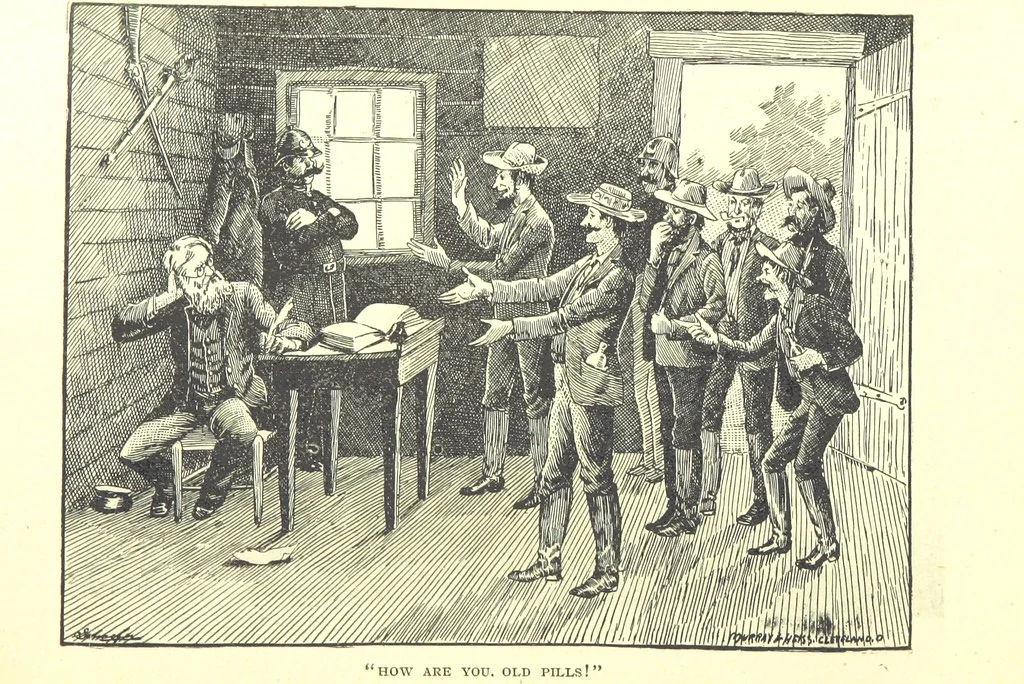 An illustration from The Experiences of a Forty-niner during thirty-four years residence in California and Australia ... Edited by Frederick T. Wallace, 1888, leaf 292