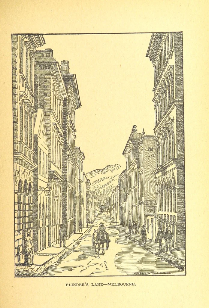 An illustration from The Experiences of a Forty-niner during thirty-four years residence in California and Australia ... Edited by Frederick T. Wallace, 1888, leaf 335