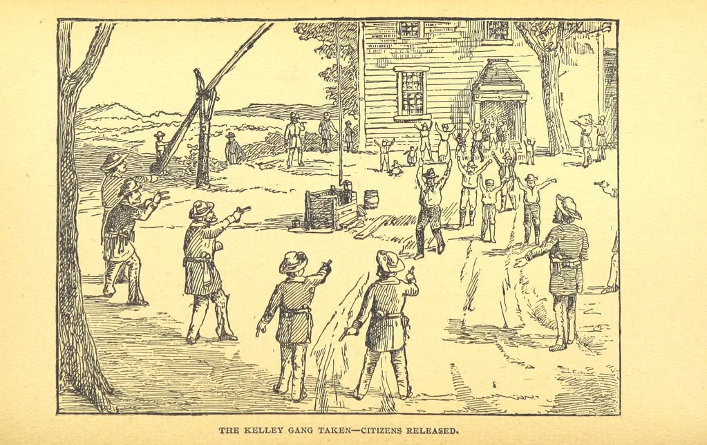 An illustration from The Experiences of a Forty-niner during thirty-four years residence in California and Australia ... Edited by Frederick T. Wallace, 1888, leaf 497