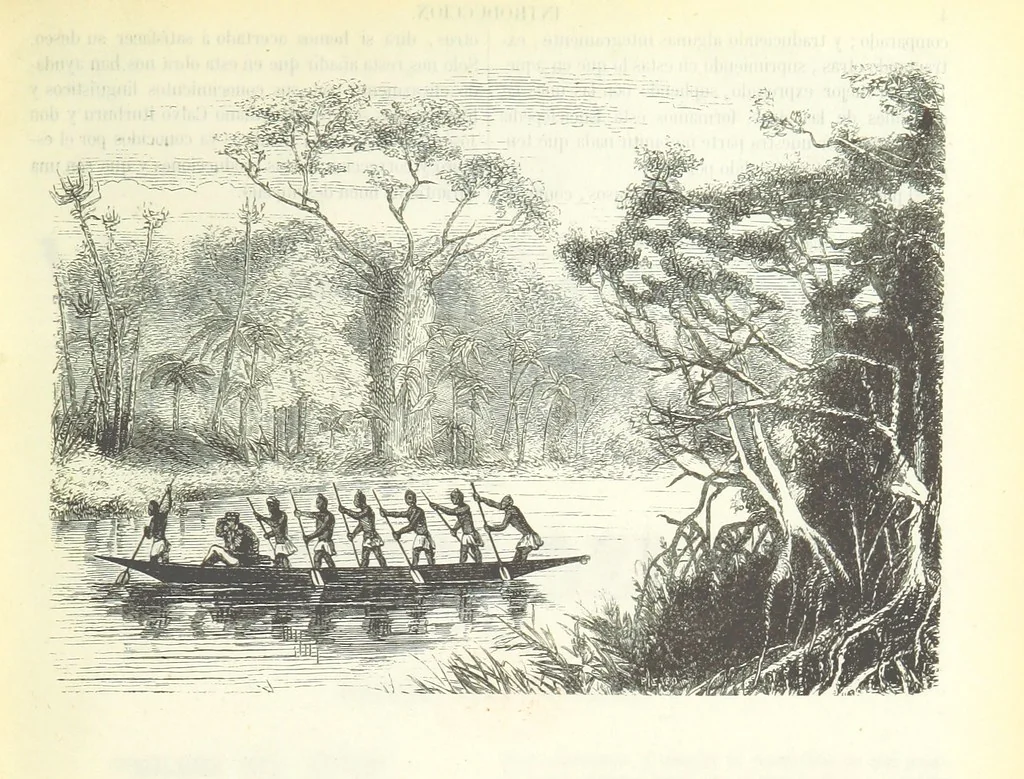An illustration from Nuevo Viajero Universal, enciclopedia de viajes modernos, recopilacion de las obras mas notables sobre descubrimientos, exploraciones y aventuras, publicada por los mas célebres viajeros del siglo XIX. ... adornada con profusion de mapas, láminas sueltas y grabados, etc, 1859, leaf 11