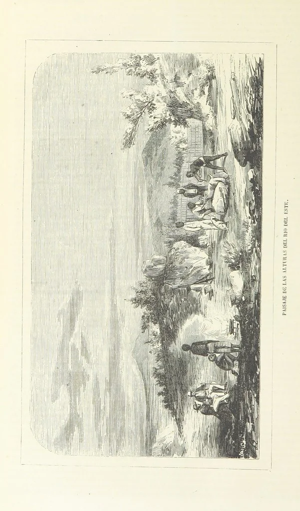An illustration from Nuevo Viajero Universal, enciclopedia de viajes modernos, recopilacion de las obras mas notables sobre descubrimientos, exploraciones y aventuras, publicada por los mas célebres viajeros del siglo XIX. ... adornada con profusion de mapas, láminas sueltas y grabados, etc, 1859, leaf 1120