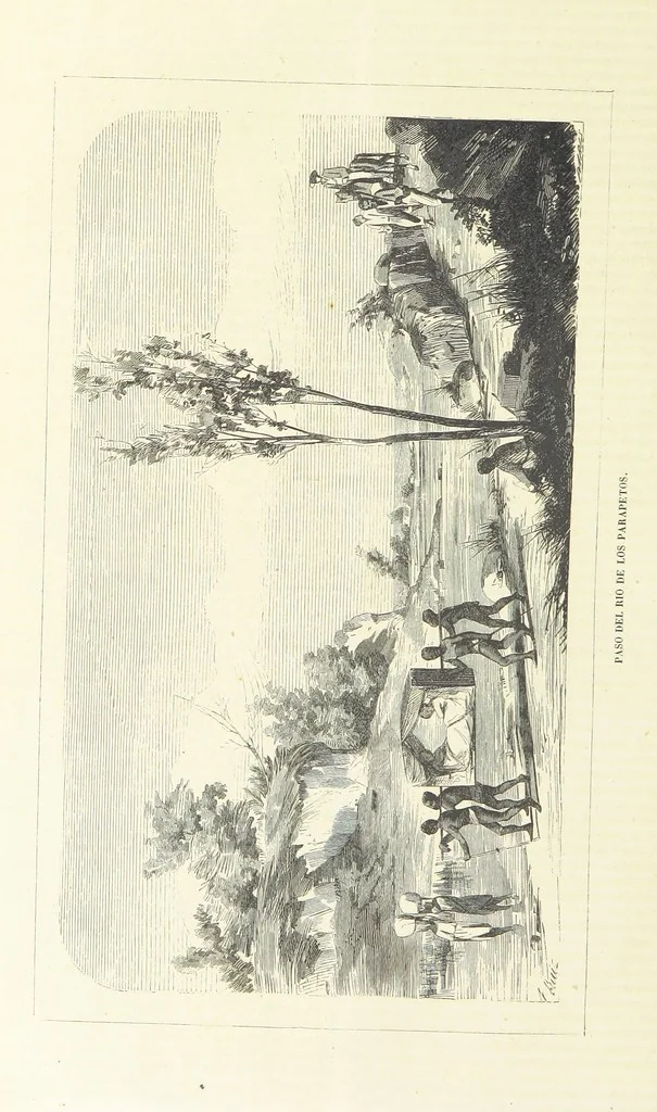 An illustration from Nuevo Viajero Universal, enciclopedia de viajes modernos, recopilacion de las obras mas notables sobre descubrimientos, exploraciones y aventuras, publicada por los mas célebres viajeros del siglo XIX. ... adornada con profusion de mapas, láminas sueltas y grabados, etc, 1859, leaf 1152