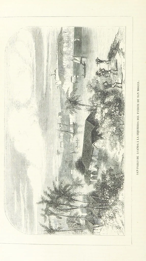 An illustration from Nuevo Viajero Universal, enciclopedia de viajes modernos, recopilacion de las obras mas notables sobre descubrimientos, exploraciones y aventuras, publicada por los mas célebres viajeros del siglo XIX. ... adornada con profusion de mapas, láminas sueltas y grabados, etc, 1859, leaf 172