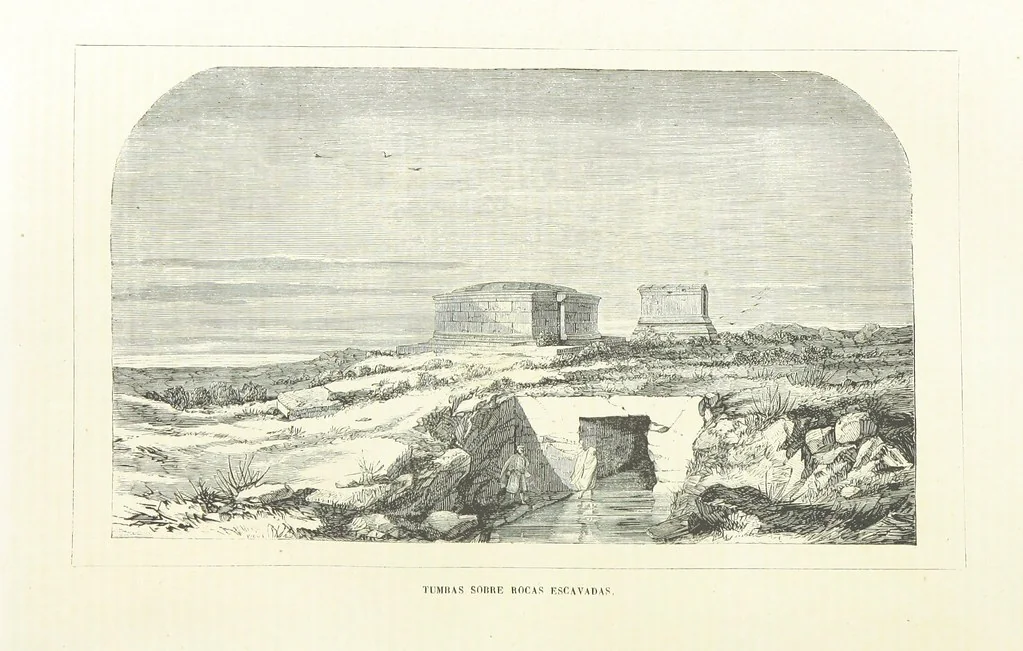 An illustration from Nuevo Viajero Universal, enciclopedia de viajes modernos, recopilacion de las obras mas notables sobre descubrimientos, exploraciones y aventuras, publicada por los mas célebres viajeros del siglo XIX. ... adornada con profusion de mapas, láminas sueltas y grabados, etc, 1859, leaf 602