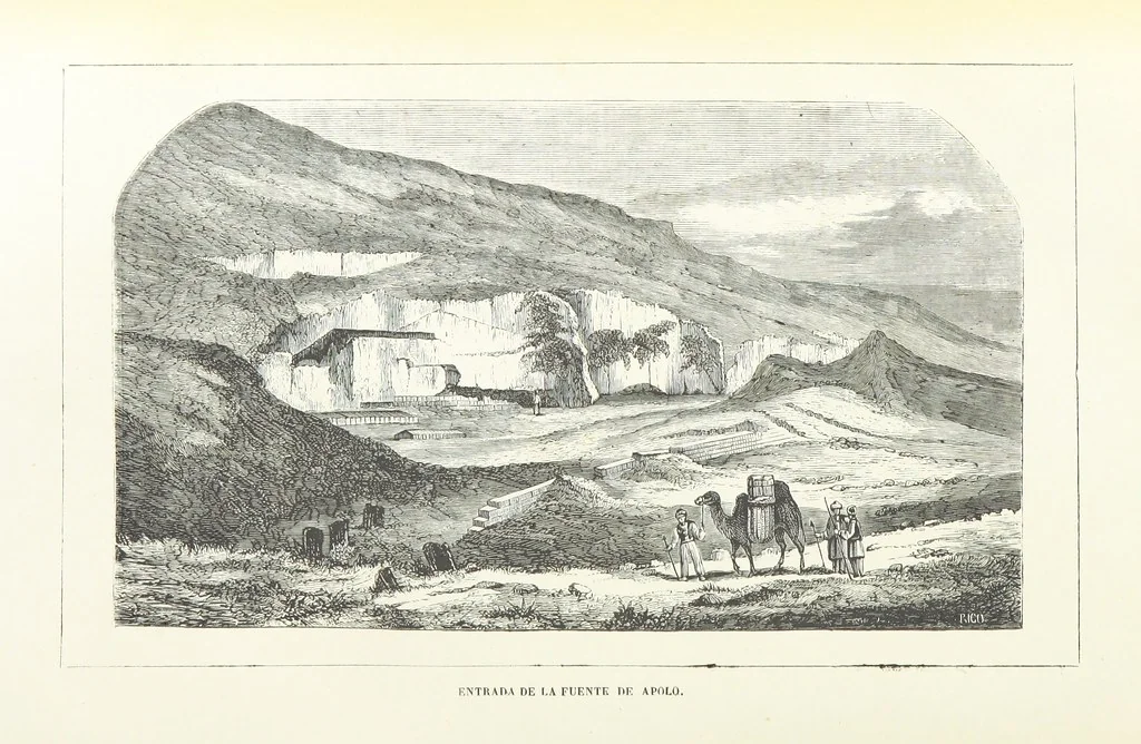An illustration from Nuevo Viajero Universal, enciclopedia de viajes modernos, recopilacion de las obras mas notables sobre descubrimientos, exploraciones y aventuras, publicada por los mas célebres viajeros del siglo XIX. ... adornada con profusion de mapas, láminas sueltas y grabados, etc, 1859, leaf 646