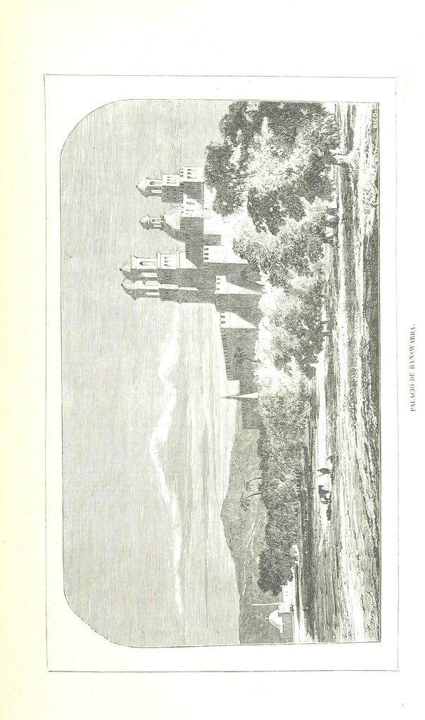 An illustration from Nuevo Viajero Universal, enciclopedia de viajes modernos, recopilacion de las obras mas notables sobre descubrimientos, exploraciones y aventuras, publicada por los mas célebres viajeros del siglo XIX. ... adornada con profusion de mapas, láminas sueltas y grabados, etc, 1859, leaf 387