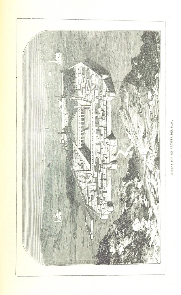 An illustration from Nuevo Viajero Universal, enciclopedia de viajes modernos, recopilacion de las obras mas notables sobre descubrimientos, exploraciones y aventuras, publicada por los mas célebres viajeros del siglo XIX. ... adornada con profusion de mapas, láminas sueltas y grabados, etc, 1859, leaf 529