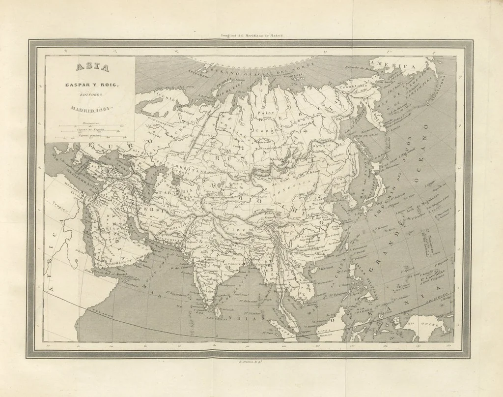 An illustration from Nuevo Viajero Universal, enciclopedia de viajes modernos, recopilacion de las obras mas notables sobre descubrimientos, exploraciones y aventuras, publicada por los mas célebres viajeros del siglo XIX. ... adornada con profusion de mapas, láminas sueltas y grabados, etc, 1859, leaf 821
