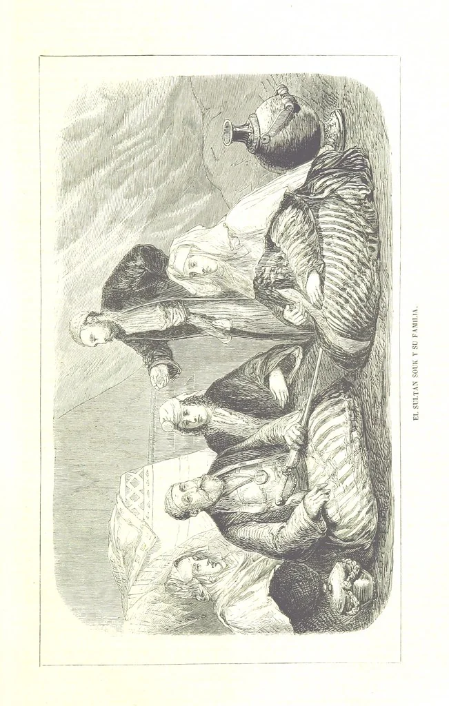 An illustration from Nuevo Viajero Universal, enciclopedia de viajes modernos, recopilacion de las obras mas notables sobre descubrimientos, exploraciones y aventuras, publicada por los mas célebres viajeros del siglo XIX. ... adornada con profusion de mapas, láminas sueltas y grabados, etc, 1859, leaf 87
