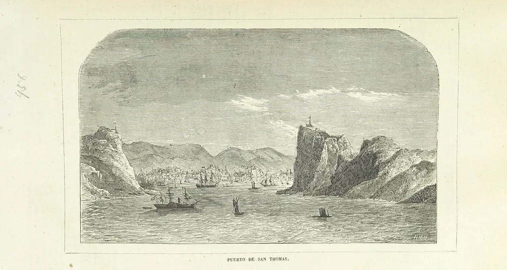 An illustration from Nuevo Viajero Universal, enciclopedia de viajes modernos, recopilacion de las obras mas notables sobre descubrimientos, exploraciones y aventuras, publicada por los mas célebres viajeros del siglo XIX. ... adornada con profusion de mapas, láminas sueltas y grabados, etc, 1859, leaf 1051