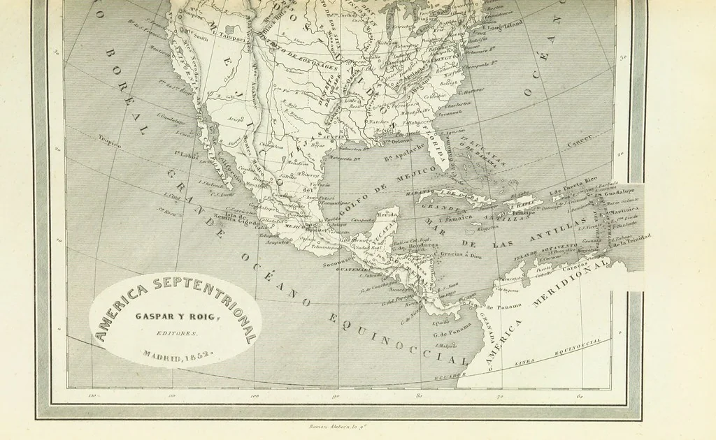 An illustration from Nuevo Viajero Universal, enciclopedia de viajes modernos, recopilacion de las obras mas notables sobre descubrimientos, exploraciones y aventuras, publicada por los mas célebres viajeros del siglo XIX. ... adornada con profusion de mapas, láminas sueltas y grabados, etc, 1859, leaf 1093