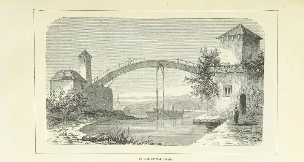 An illustration from Nuevo Viajero Universal, enciclopedia de viajes modernos, recopilacion de las obras mas notables sobre descubrimientos, exploraciones y aventuras, publicada por los mas célebres viajeros del siglo XIX. ... adornada con profusion de mapas, láminas sueltas y grabados, etc, 1859, leaf 327