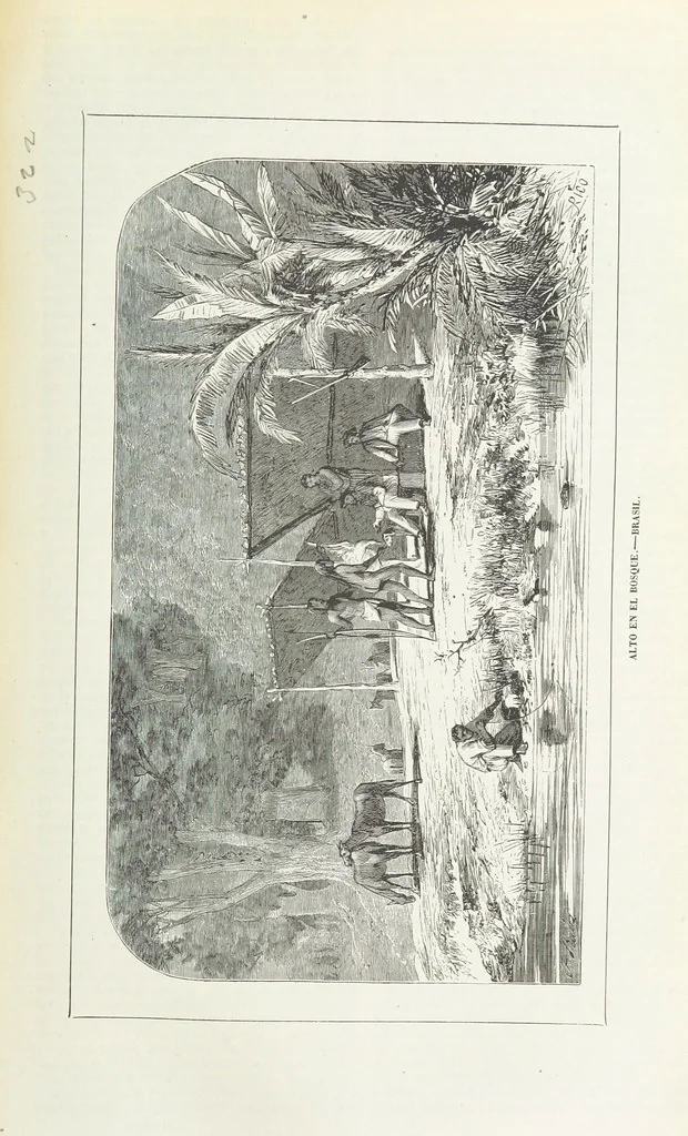 An illustration from Nuevo Viajero Universal, enciclopedia de viajes modernos, recopilacion de las obras mas notables sobre descubrimientos, exploraciones y aventuras, publicada por los mas célebres viajeros del siglo XIX. ... adornada con profusion de mapas, láminas sueltas y grabados, etc, 1859, leaf 375