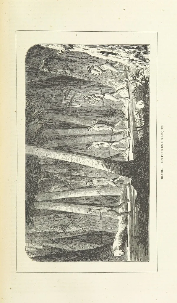 An illustration from Nuevo Viajero Universal, enciclopedia de viajes modernos, recopilacion de las obras mas notables sobre descubrimientos, exploraciones y aventuras, publicada por los mas célebres viajeros del siglo XIX. ... adornada con profusion de mapas, láminas sueltas y grabados, etc, 1859, leaf 399