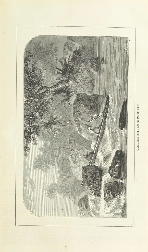 An illustration from Nuevo Viajero Universal, enciclopedia de viajes modernos, recopilacion de las obras mas notables sobre descubrimientos, exploraciones y aventuras, publicada por los mas célebres viajeros del siglo XIX. ... adornada con profusion de mapas, láminas sueltas y grabados, etc, 1859, leaf 495