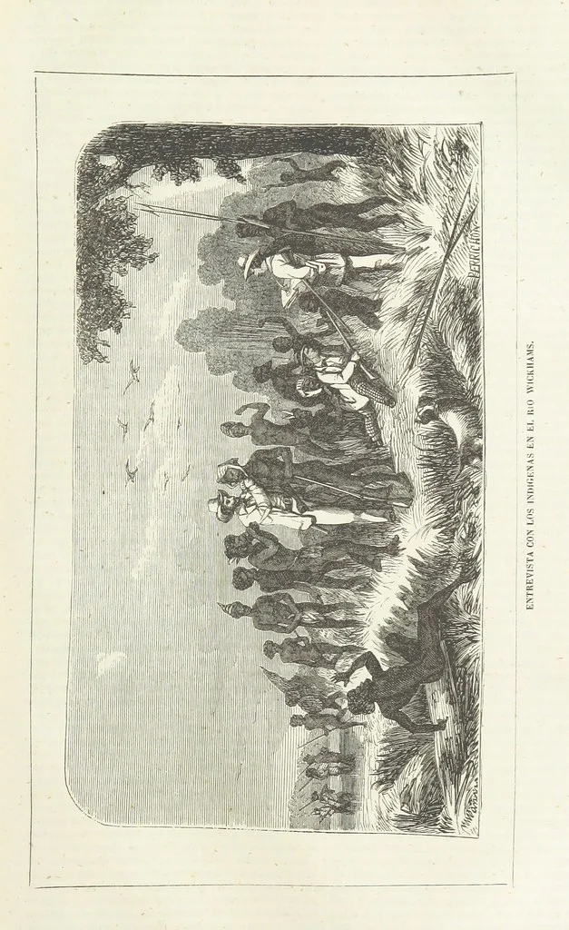 An illustration from Nuevo Viajero Universal, enciclopedia de viajes modernos, recopilacion de las obras mas notables sobre descubrimientos, exploraciones y aventuras, publicada por los mas célebres viajeros del siglo XIX. ... adornada con profusion de mapas, láminas sueltas y grabados, etc, 1859, leaf 369