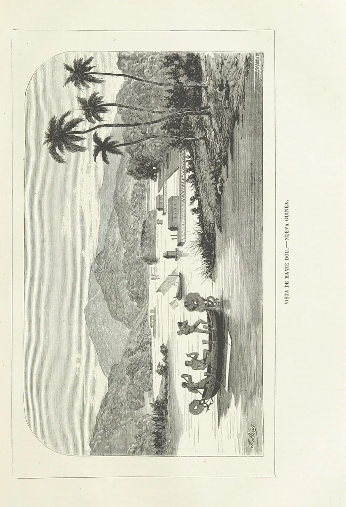 An illustration from Nuevo Viajero Universal, enciclopedia de viajes modernos, recopilacion de las obras mas notables sobre descubrimientos, exploraciones y aventuras, publicada por los mas célebres viajeros del siglo XIX. ... adornada con profusion de mapas, láminas sueltas y grabados, etc, 1859, leaf 399