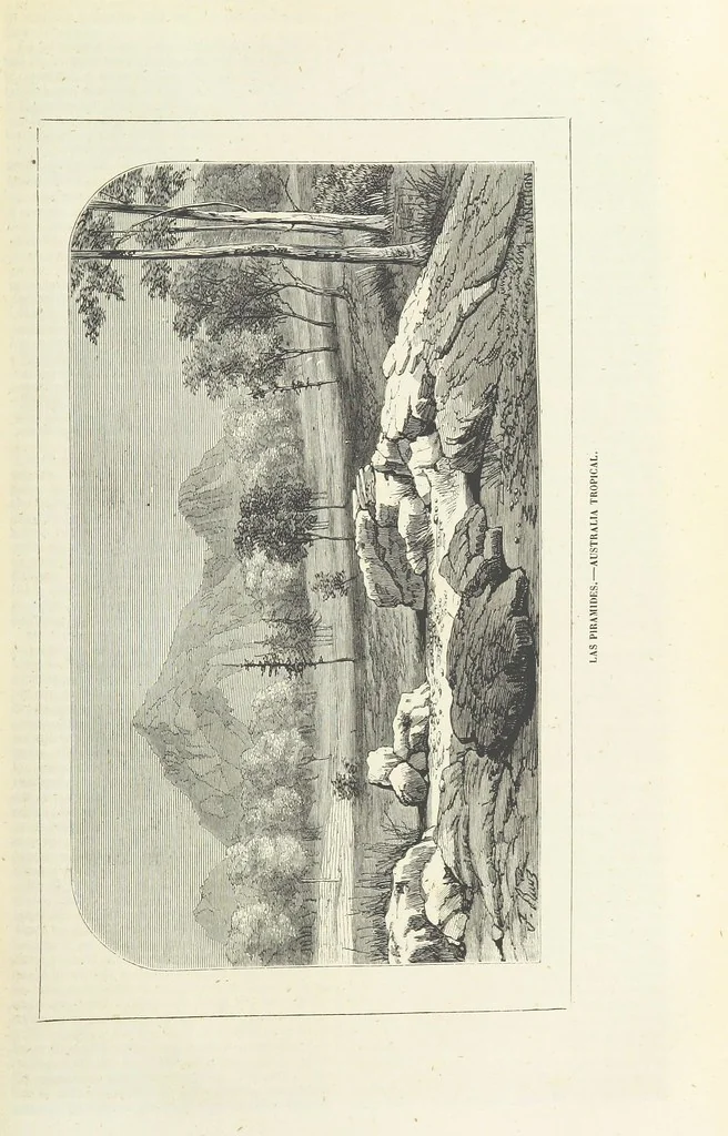 An illustration from Nuevo Viajero Universal, enciclopedia de viajes modernos, recopilacion de las obras mas notables sobre descubrimientos, exploraciones y aventuras, publicada por los mas célebres viajeros del siglo XIX. ... adornada con profusion de mapas, láminas sueltas y grabados, etc, 1859, leaf 551