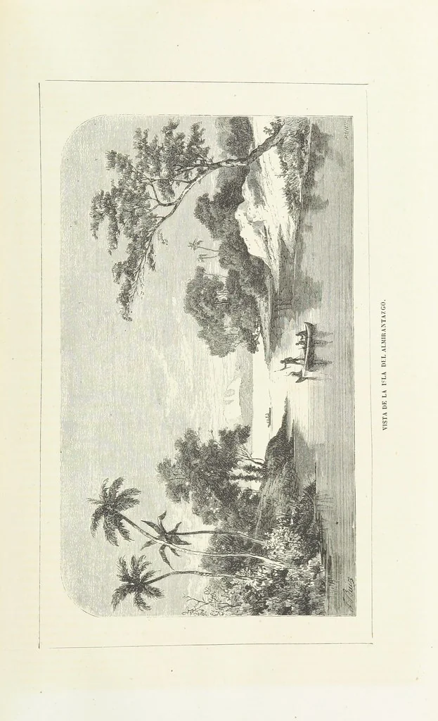 An illustration from Nuevo Viajero Universal, enciclopedia de viajes modernos, recopilacion de las obras mas notables sobre descubrimientos, exploraciones y aventuras, publicada por los mas célebres viajeros del siglo XIX. ... adornada con profusion de mapas, láminas sueltas y grabados, etc, 1859, leaf 701