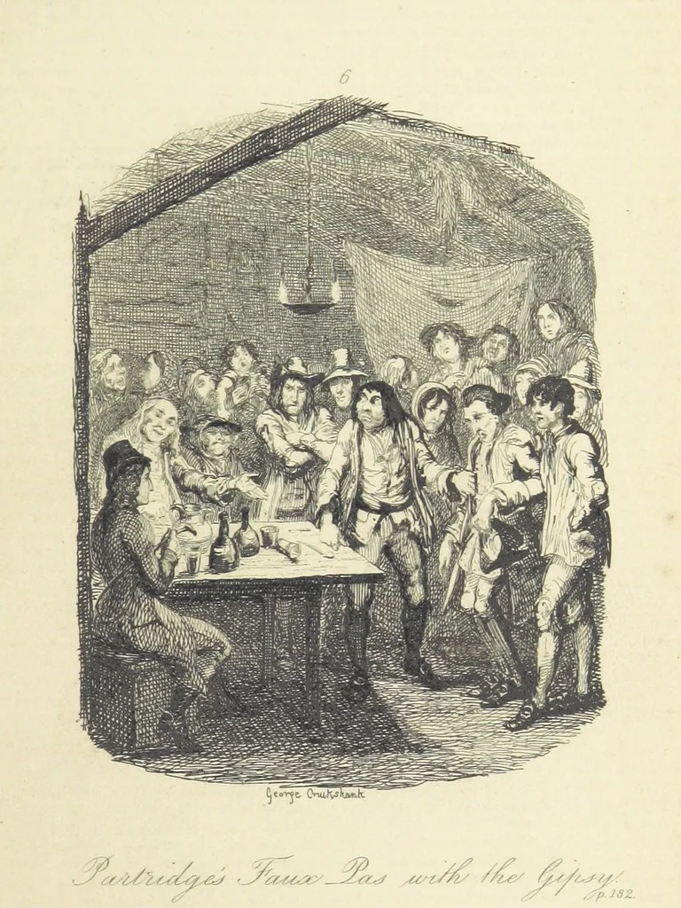 An illustration from The works of Henry Fielding ... with memoir of the author. By Thomas Roscoe, etc, 1845, leaf 235