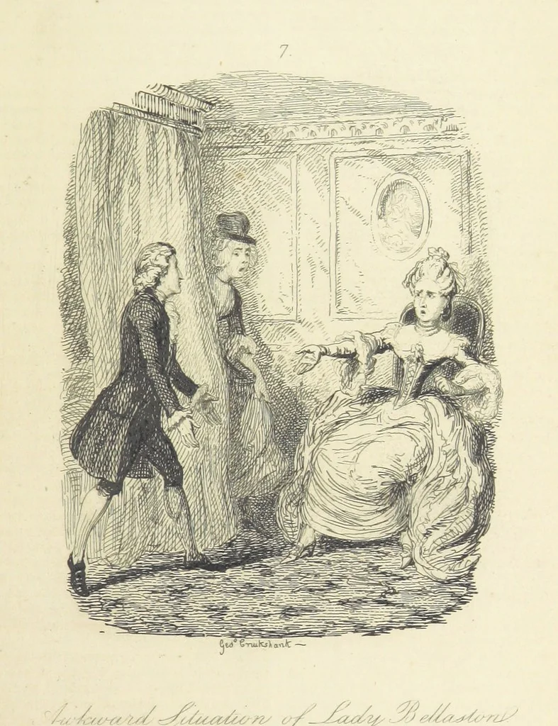 An illustration from The works of Henry Fielding ... with memoir of the author. By Thomas Roscoe, etc, 1845, leaf 243