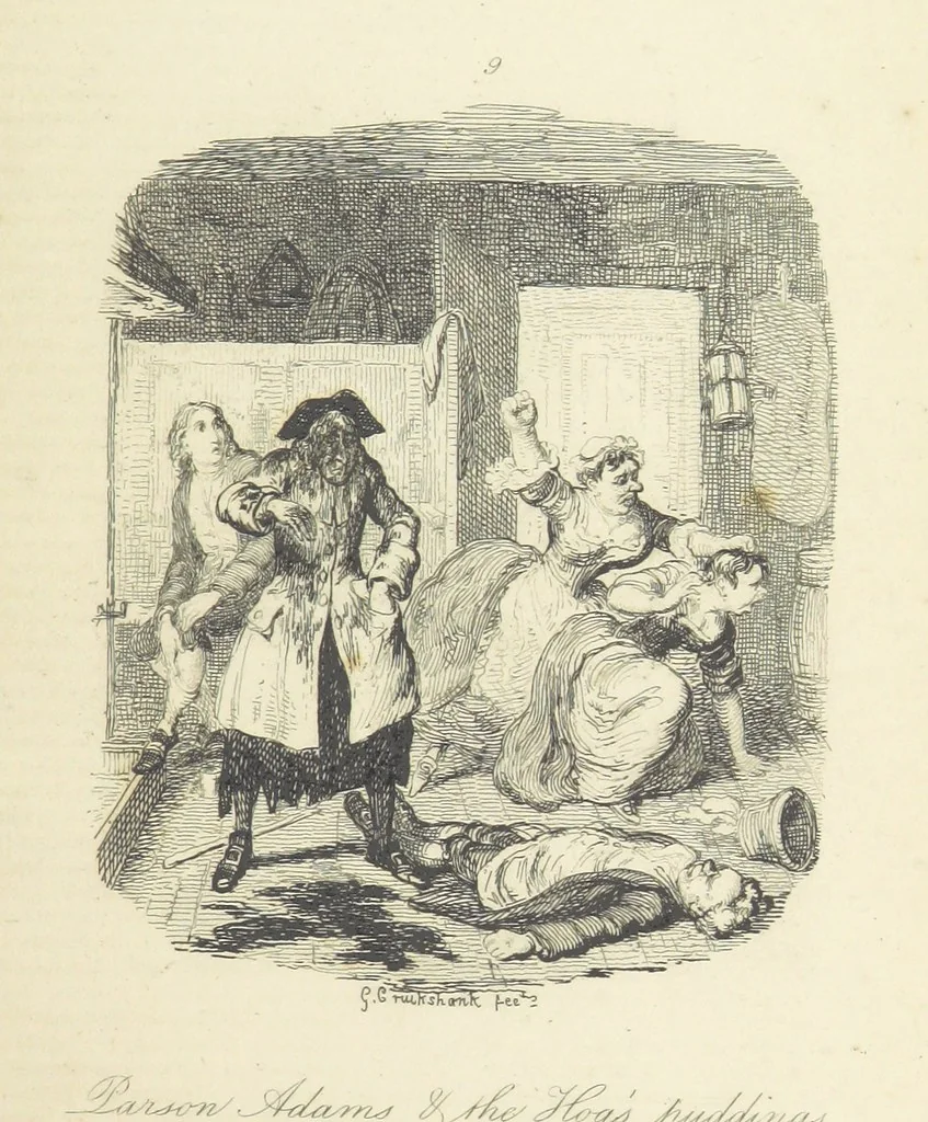 An illustration from The works of Henry Fielding ... with memoir of the author. By Thomas Roscoe, etc, 1845, leaf 365