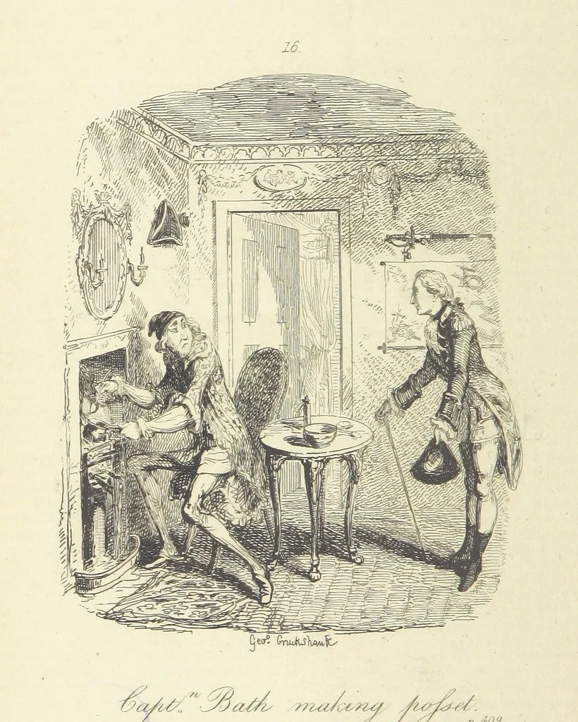 An illustration from The works of Henry Fielding ... with memoir of the author. By Thomas Roscoe, etc, 1845, leaf 482