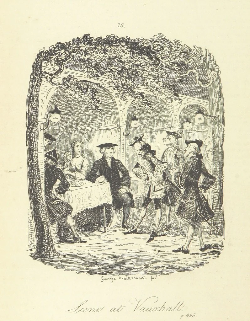 An illustration from The works of Henry Fielding ... with memoir of the author. By Thomas Roscoe, etc, 1845, leaf 572