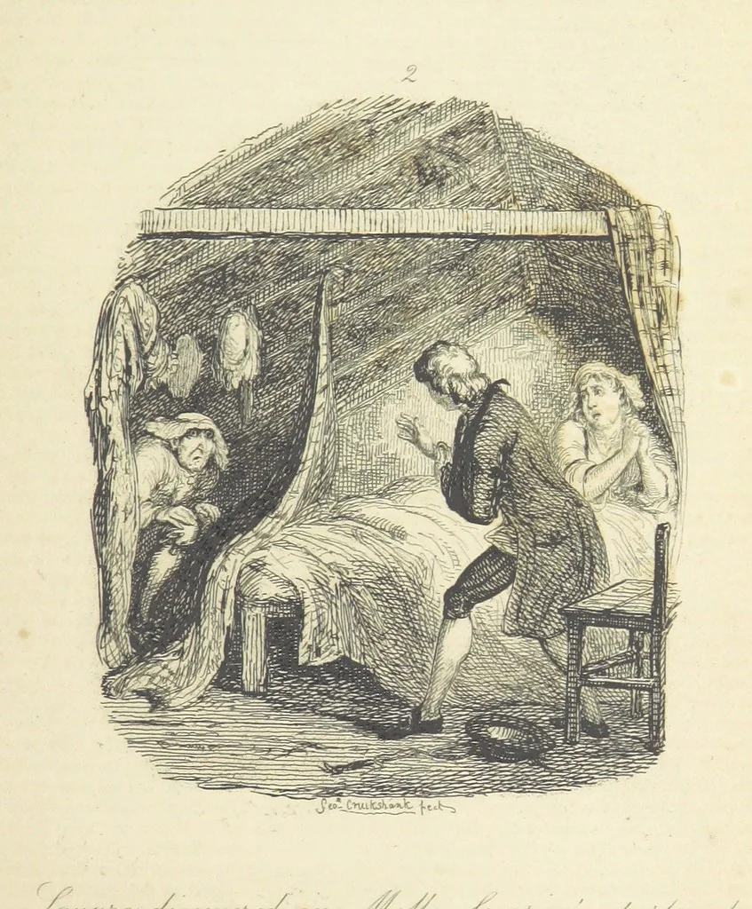 An illustration from The works of Henry Fielding ... with memoir of the author. By Thomas Roscoe, etc, 1845, leaf 99