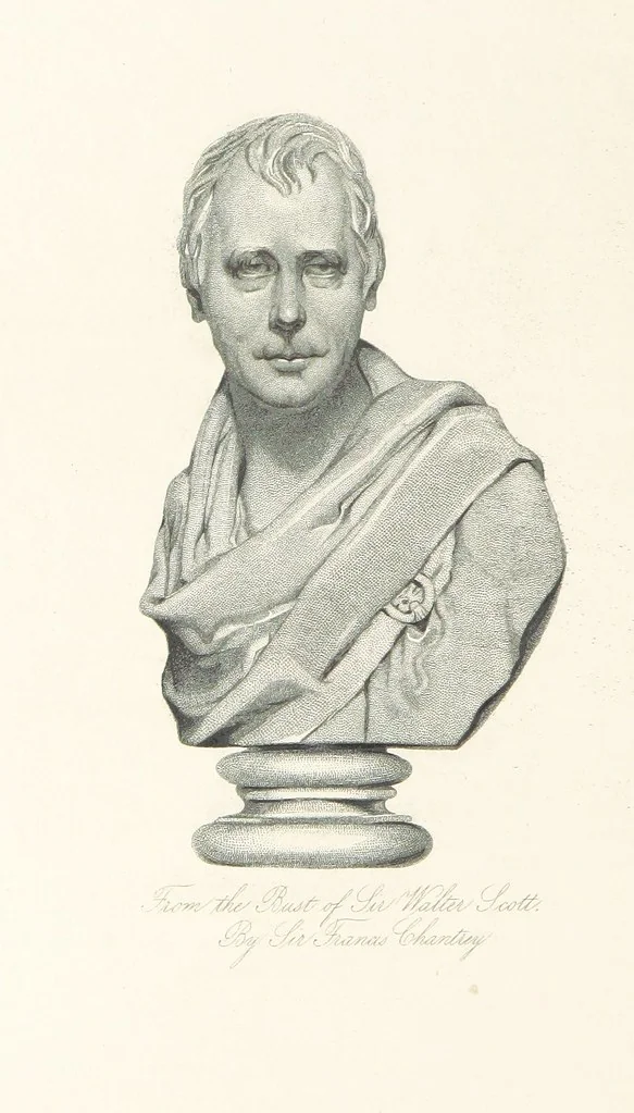 An illustration from The Family Library of British Poetry, from Chaucer to the present time. 1350-1878. Edited by J. T. F., and E. P. W, 1881, leaf 698