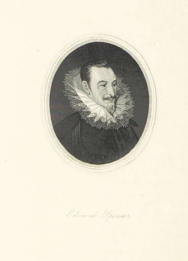 An illustration from The Family Library of British Poetry, from Chaucer to the present time. 1350-1878. Edited by J. T. F., and E. P. W, 1881, leaf 72