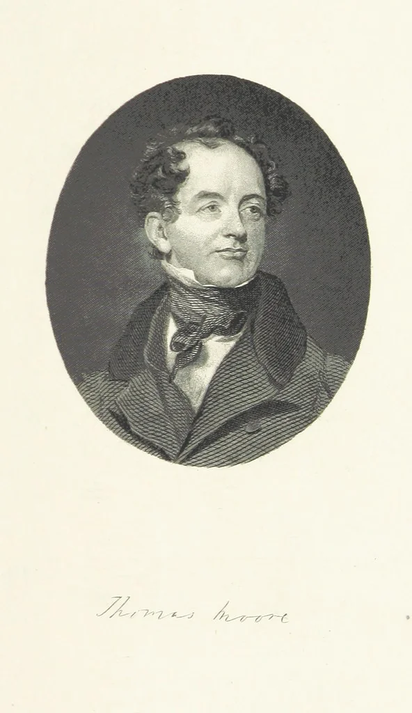 An illustration from The Family Library of British Poetry, from Chaucer to the present time. 1350-1878. Edited by J. T. F., and E. P. W, 1881, leaf 825