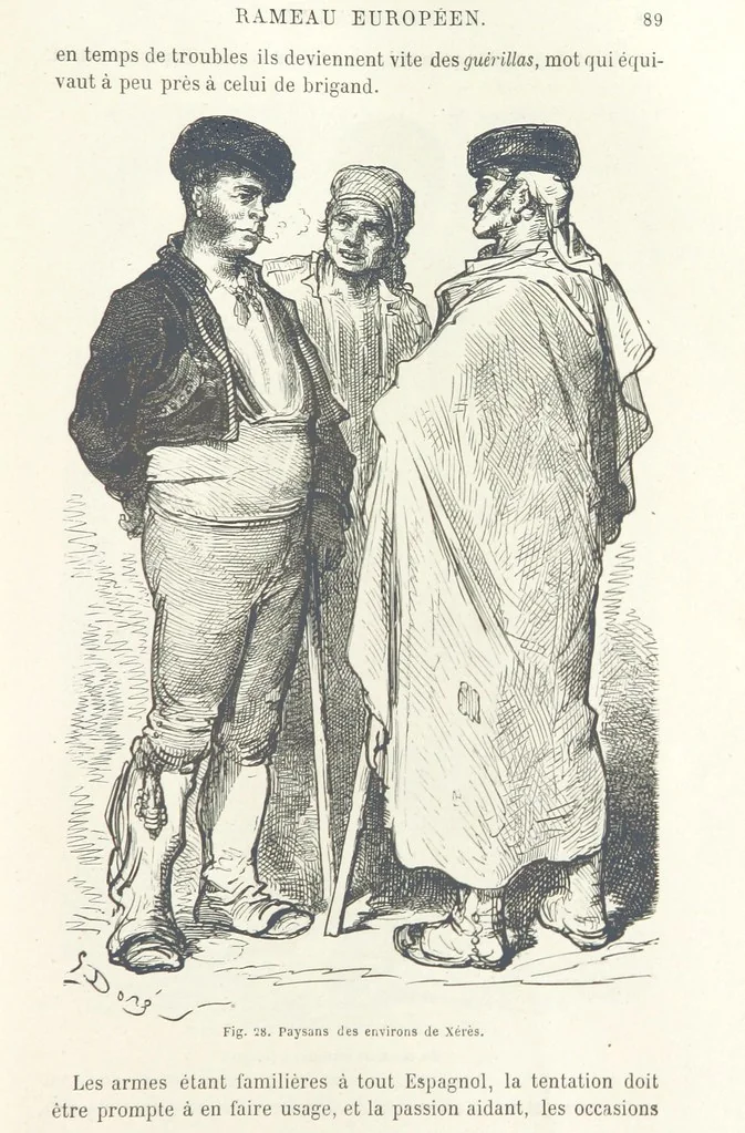 An illustration from Les Races Humaines ... Ouvrage illustré de 334 gravures dessinées sur bois, et de 8 chromo-lithographies, etc, 1872, leaf 101