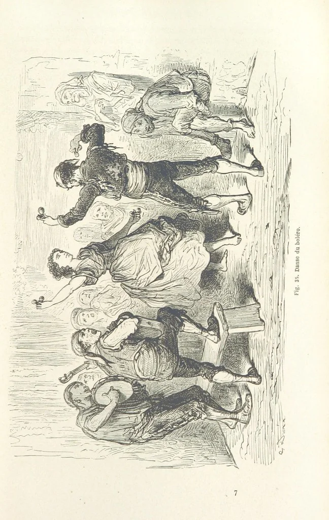An illustration from Les Races Humaines ... Ouvrage illustré de 334 gravures dessinées sur bois, et de 8 chromo-lithographies, etc, 1872, leaf 109