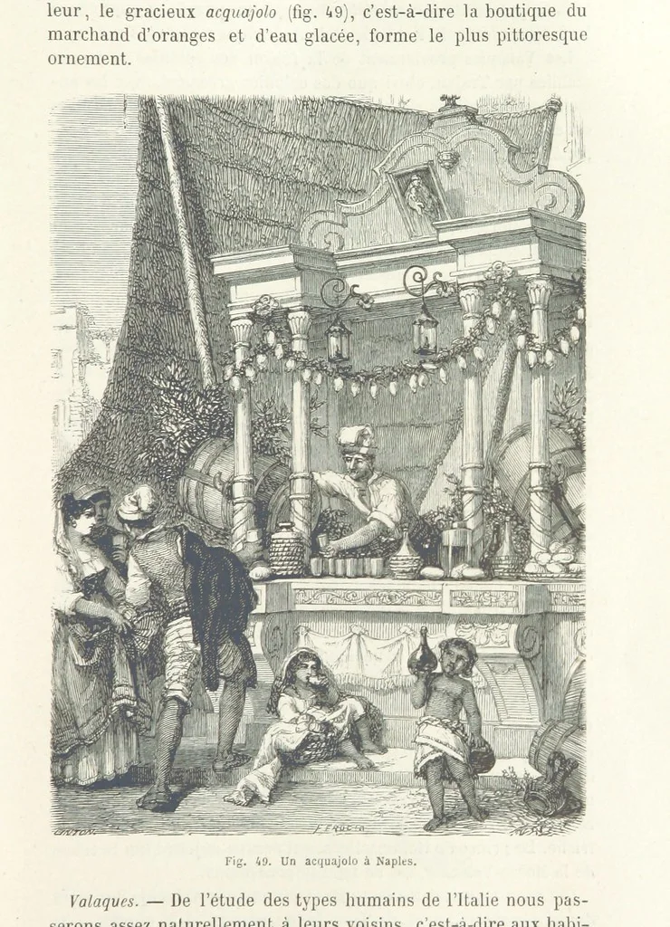 An illustration from Les Races Humaines ... Ouvrage illustré de 334 gravures dessinées sur bois, et de 8 chromo-lithographies, etc, 1872, leaf 133